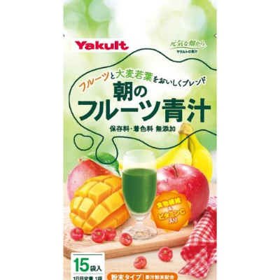 YAKULT Morning Fruit Green Juice 7g x 15